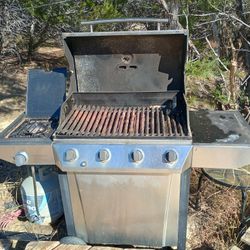 Rangemaster Propane Grill With Side Burner