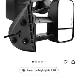 Side Towing Mirrors New 2007-2014