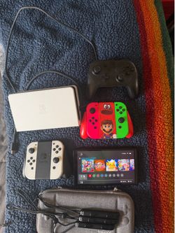 Nintendo Switch OLED white bundle