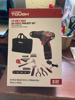 New drll/driver kit 12 volts