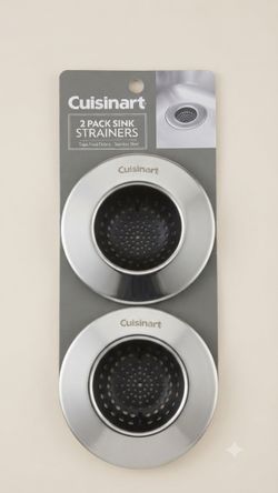 Cuisinart 2-Pack Sink Strainers - Stainless Steel