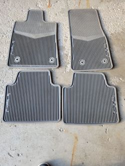 2014-19 Cadillac CTS Factory Rubber Floor Mats