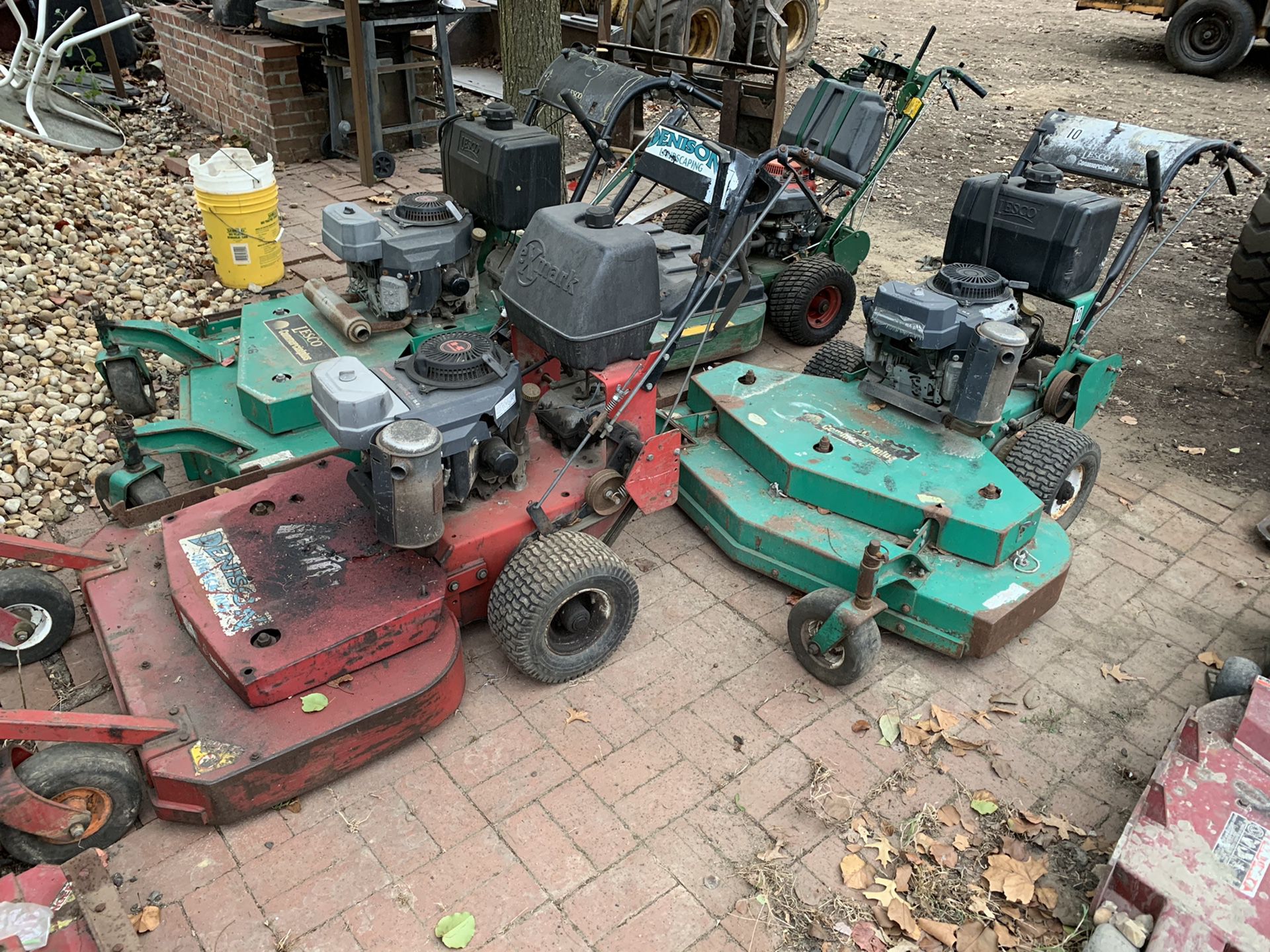 Misc commercial lawn mowers