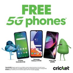 cricket new phones on sale