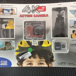 Explore One 4K Action Camera with WiFi Bundle