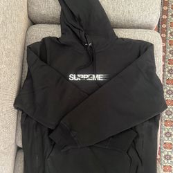 Supreme Motion Logo Sweatshirt SS23 Black  S M L XL 