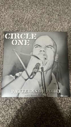 Circle One - Patterns of Force Alt. Mix Punk Hardcore Vinyl Record LP