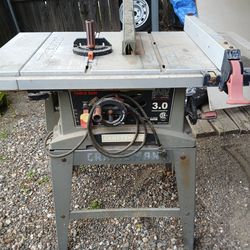 Craftsman 10'  Table saw