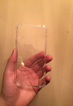 iPhone X clear case