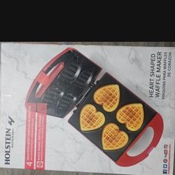 Holstein 4way Heart Waffle Maker 