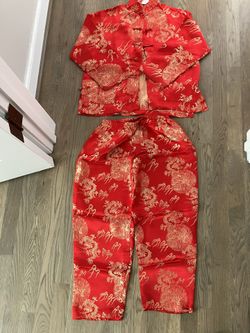 Boys Chinese New Year Outfit Silk