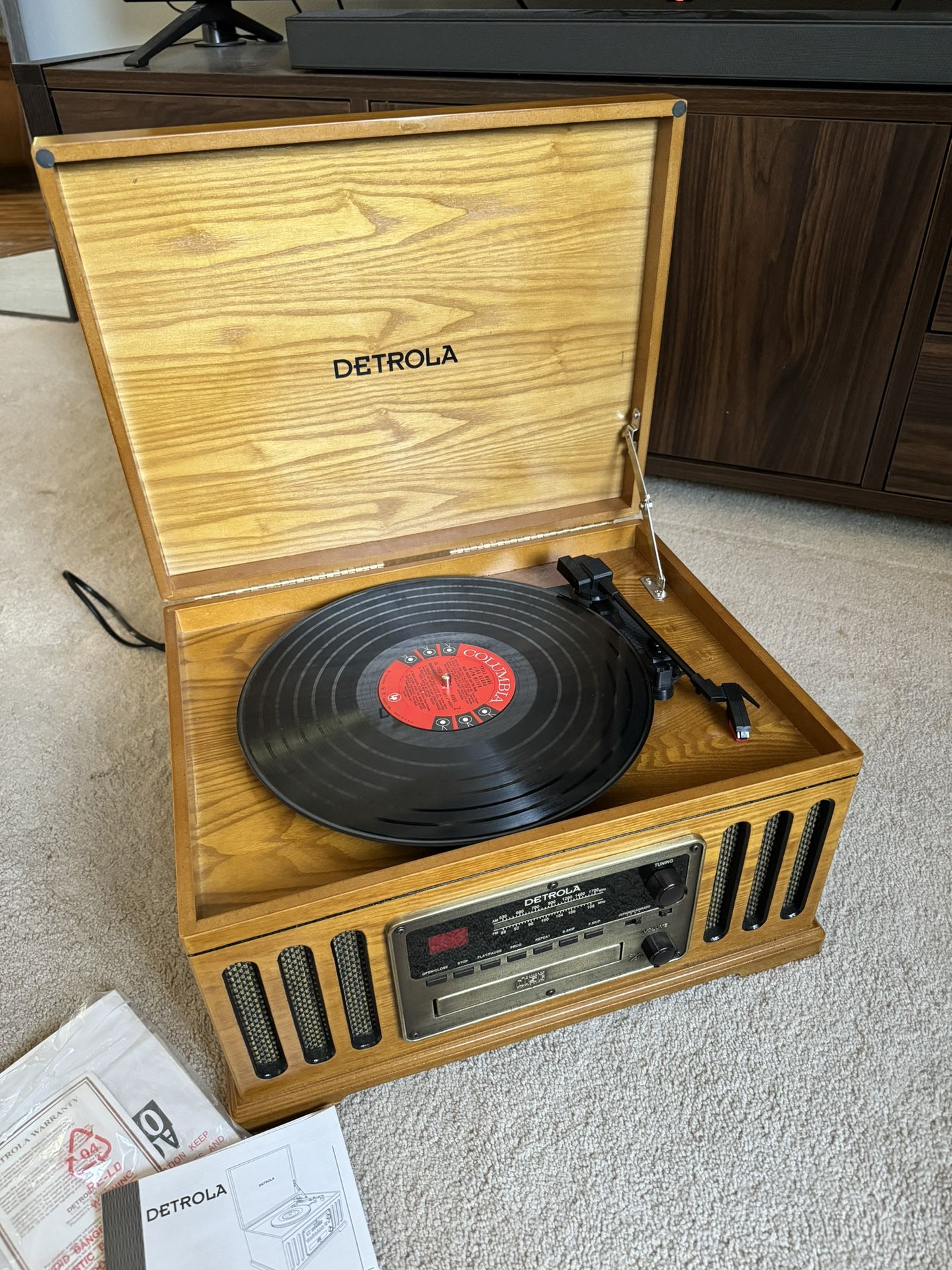 Detrola Record Player