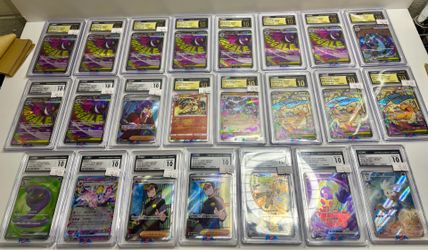Pokémon Cards Graded CGC 10 / Pristine 10 Japanese Slab Lot