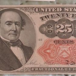 25cents Fractional Currency 