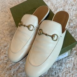 Gucci Princetown Lather Slippers