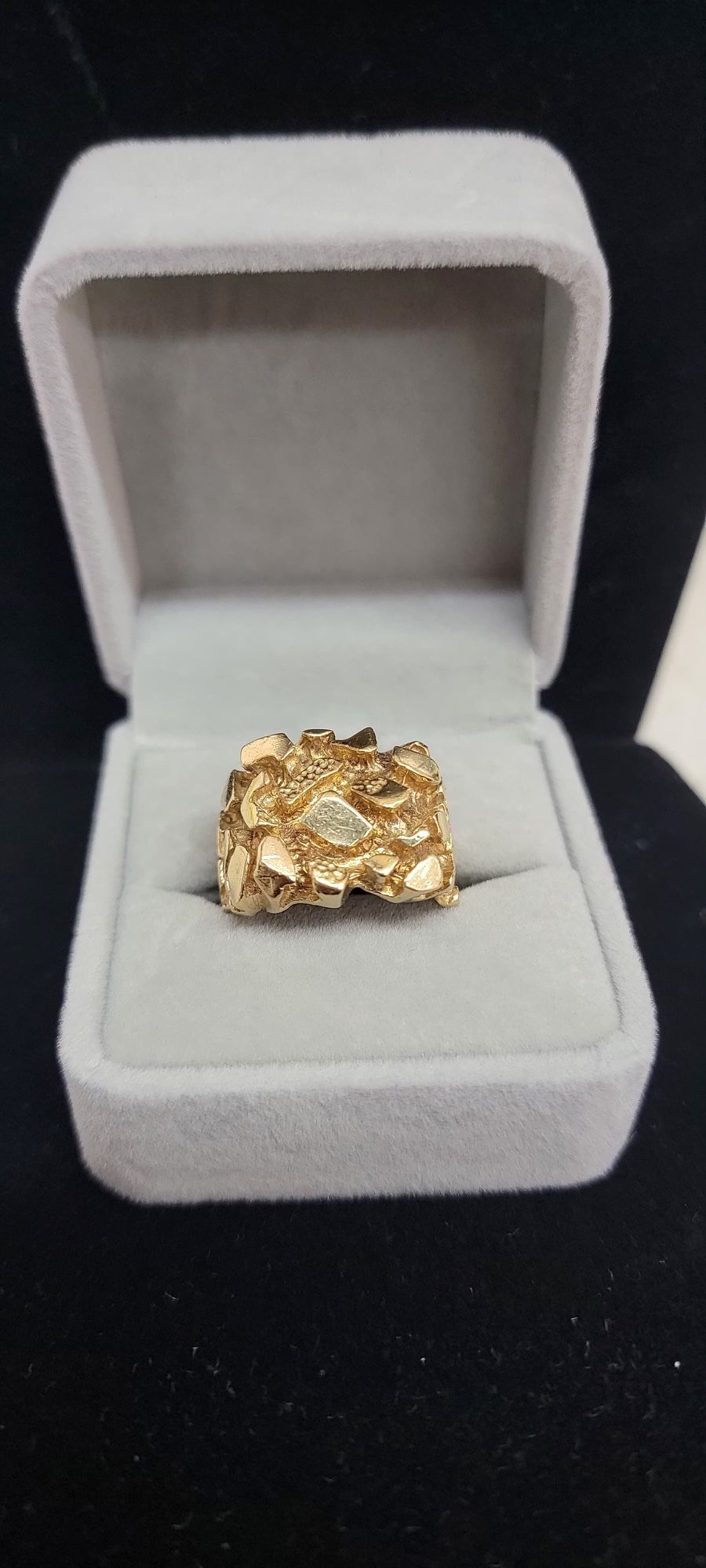 Nugget Gold Ring $850