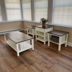 End Tables And Coffee Table