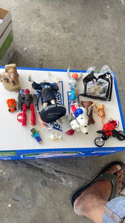 mixed toys