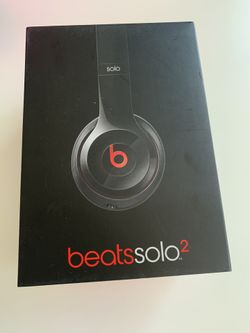 Beats solo 2 wired only on-ear headphones