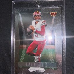 Jayden Daniels 2024 Prizm Deca Rookie Football Card 