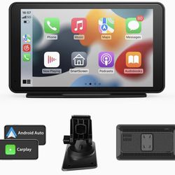 Vehivista Wireless Apple CarPlay & Android Auto 7" Touchscreen Car Stereo