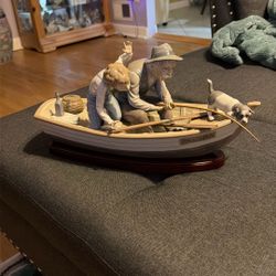Lladro Fishin’ With Gramps. Mint Condition 