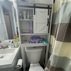 Over The Toilet Storage