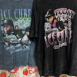 2 ICE CUBE shirts for $10