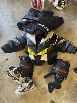 Senior Hockey Goalie gear