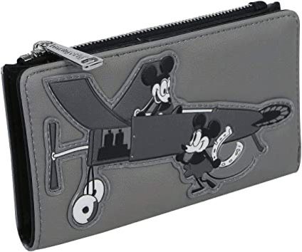 Mickey Plane Crazy Wallet- Loungefly