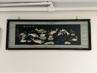 Asian Art Fish Pond