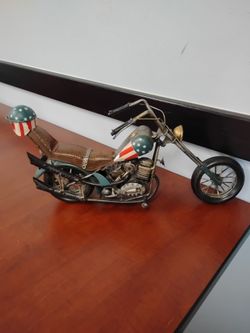 Very Rare 18 in Long Easy rider Hand Crafted And Painted Very Collectable