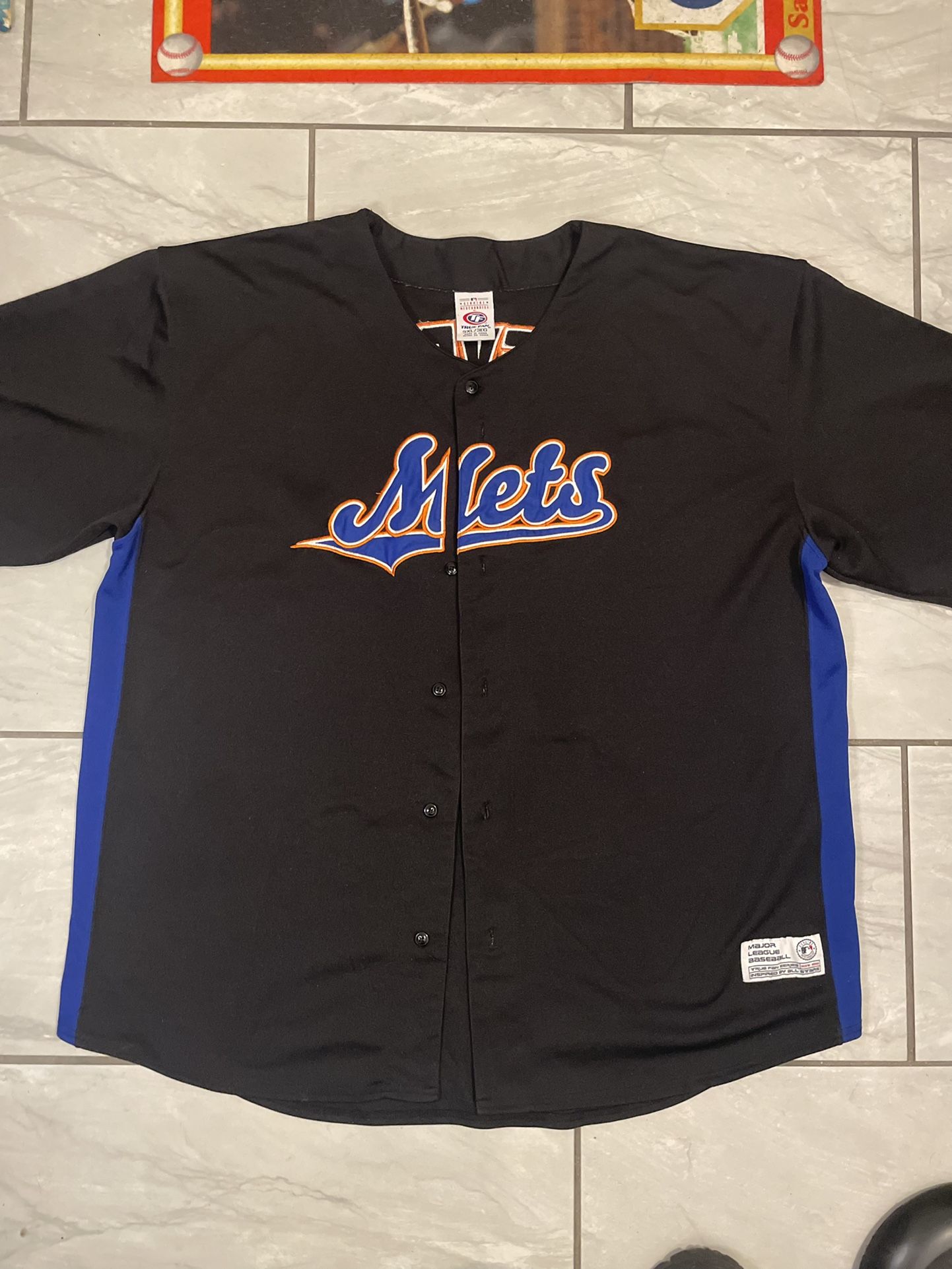 New York Mets Jersey Reyes #7 Size 3XL MLB True Fan