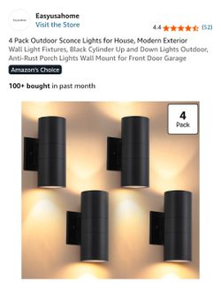 Outdoor lights 4 pcs