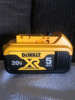 Dewalt XR 5 ah Battery