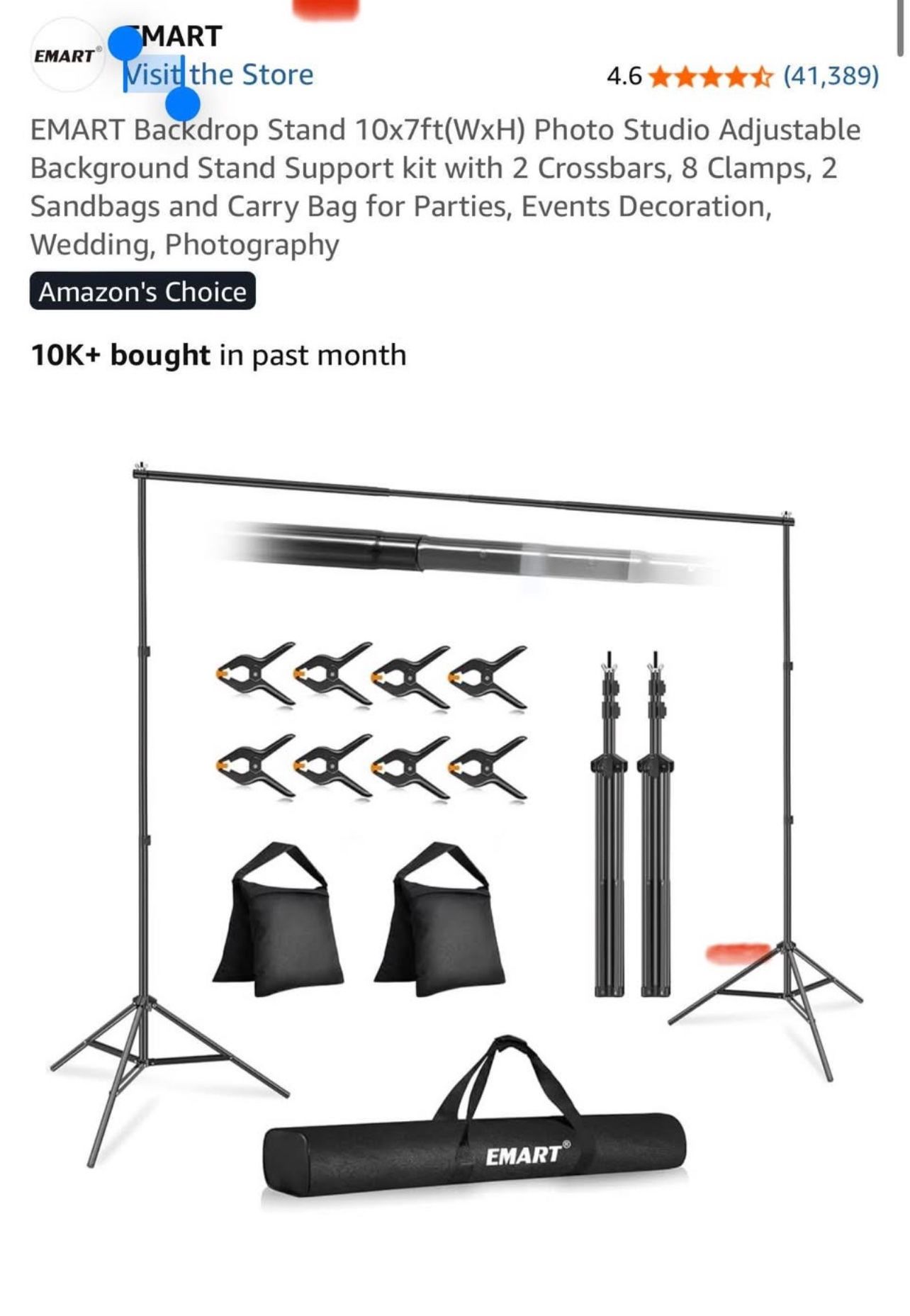Backdrop Stand 