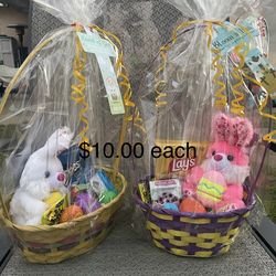 Bunny easter basket