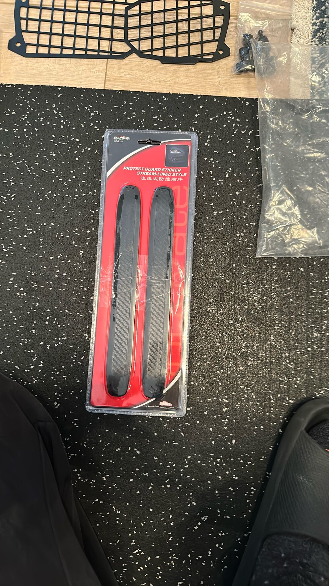 Car Bumper Sticker Guard