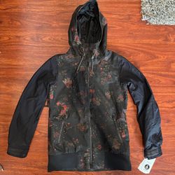 New Volcom Women’s M Bomber Snow Jacket