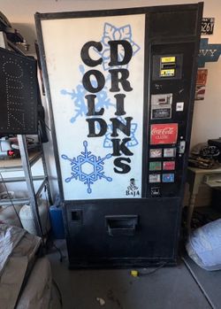 Soda vending machine