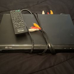 DVD PLAYER! SONY  