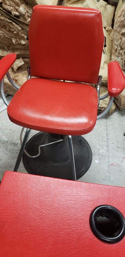 Antique Belvedere Reclining Barber/ Salon Chairs