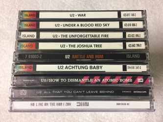 U2 CD LOT