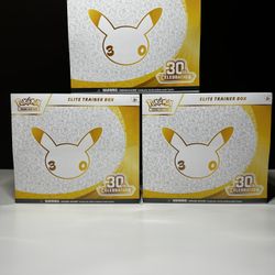 30th Celebration ETB Pokemon (Elite Trainer Box)