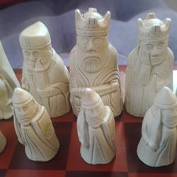 Ceramic Replica Of The Lewis Chessmen