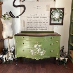 Vintage Dresser Makeover *Delivery Is Available *