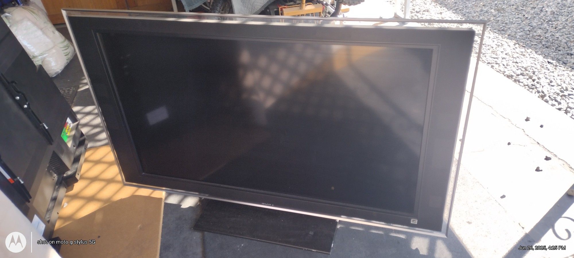 Sony 53" TV And Blu-ray Player