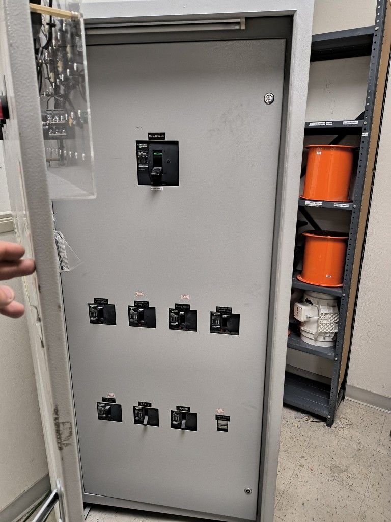 Electrical Cabinet Schneider Electric Breakers
