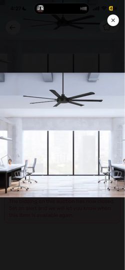 Harbor breeze 80 inch ceiling fan