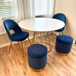 Wayfair Navy Blue Dining Room Set
